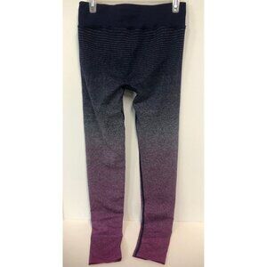 Brooks Women's STREAKER Ombre Running Tights Navy & Magenta Size Medium